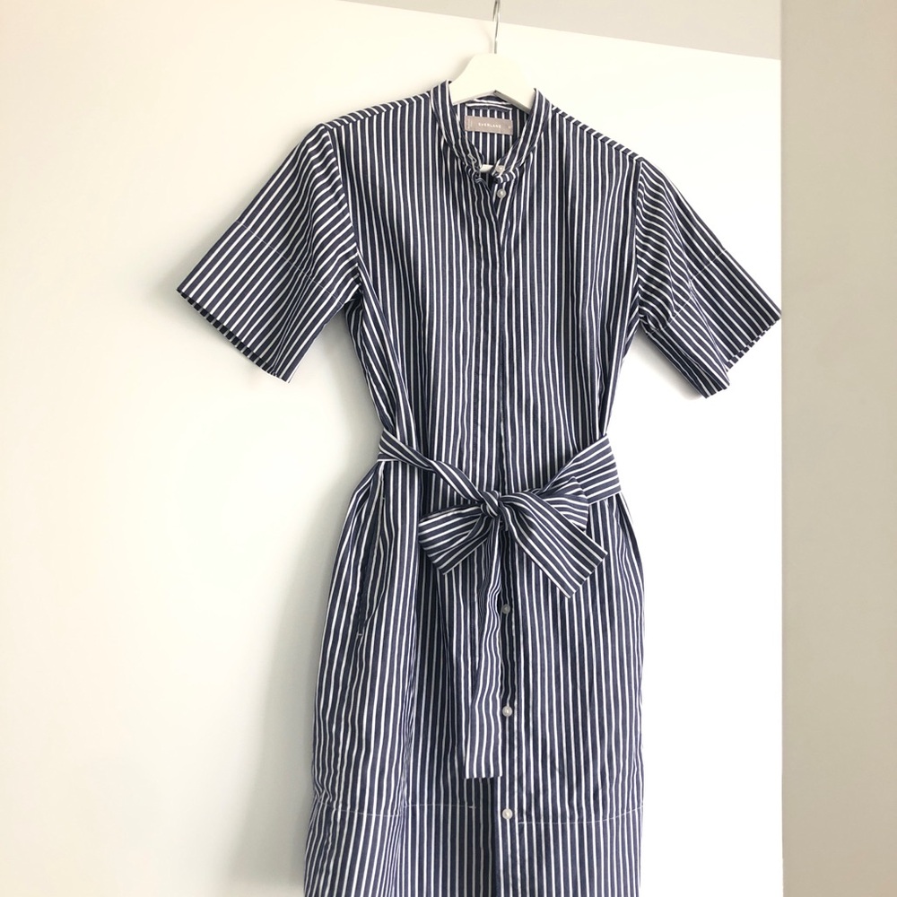 Everlane Cotton Shirt Dress with Belt